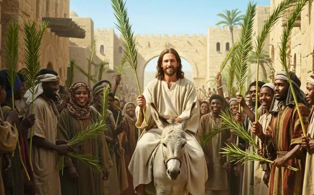 Dimanche des Rameaux: le Christ a souffert par amour pour l’humanité