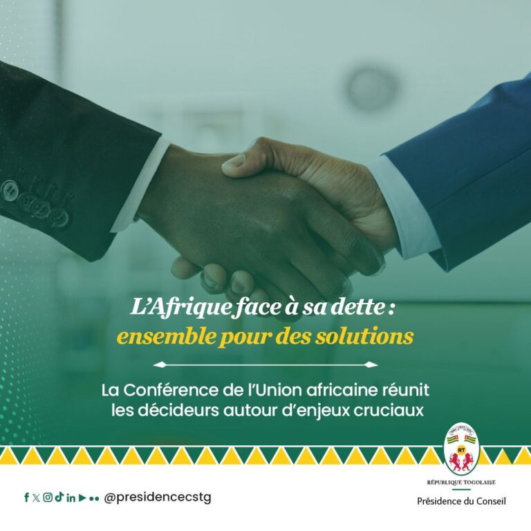 Le Togo abrite la conférence de l’Union Africaine sur la dette publique : cap sur la Déclaration de Lomé