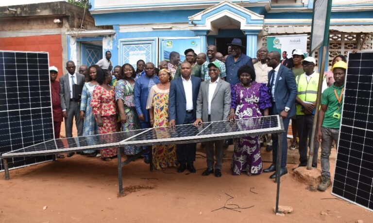 Agoè-Nyivé 1 s’engage dans la transition énergétique : lancement de la phase pilote du projet de solarisation de la commune