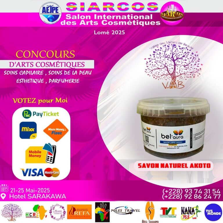 Concours international des arts cosmétiques : vers l’élection du meilleur produit africain de beauté