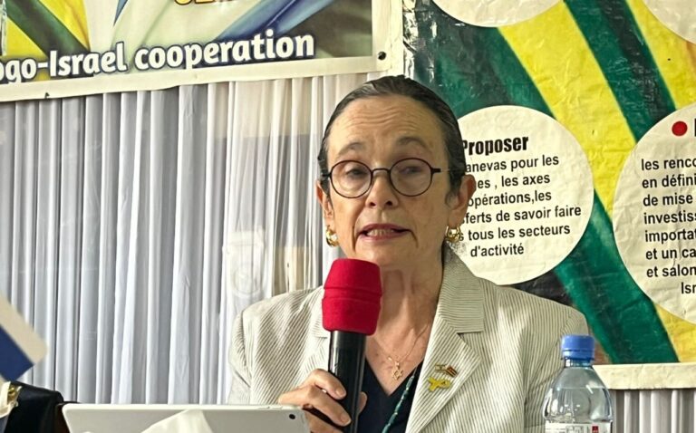 Israël-Togo : L’ambassadrice Rony Yedidia Clein fait ses adieux et commente le conflit israélo-iranien