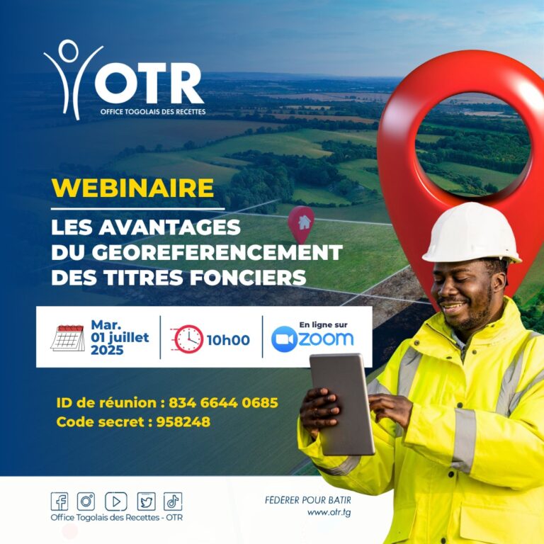 Pourquoi géoréférencer son titre foncier ? une initiative de l’OTR pour sécuriser les droits des citoyens