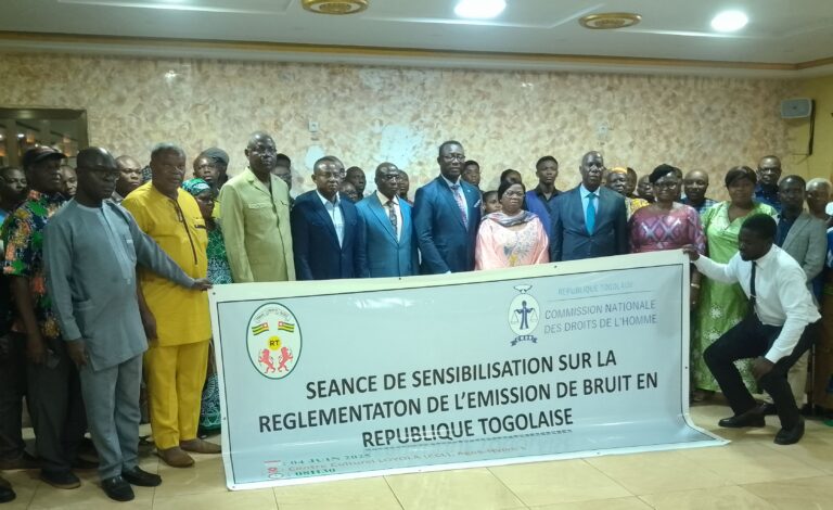 Lutte contre les nuisances sonores : la CNDH en campagne de vulgarisation à Agoè-Nyivé 1