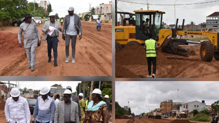 Togo : Lancement des travaux d’aménagement et d’élimination des points critiques dans la Commune d’Agoè-Nyivé 1