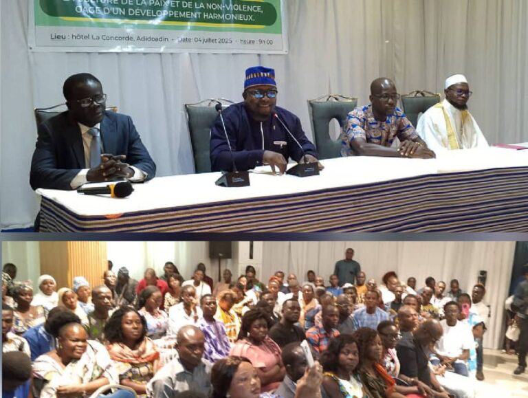 Togo : Agoè-Nyivé 1 s’engage pour la paix et la non-violence, un impératif pour le développement harmonieux
