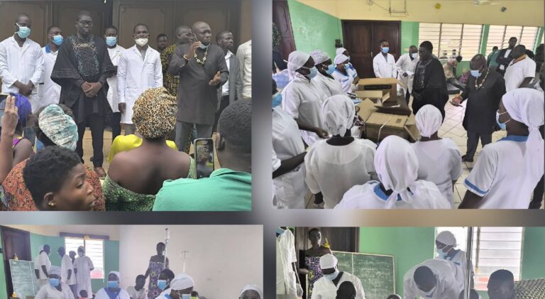Togo/Intoxication alimentaire à Kpetsou : Le Prof Tchin Darré réagit promptement !