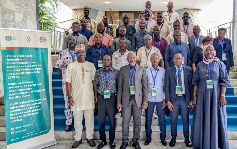 L’OOAS harmonise les compétences des administrateurs des serveurs et des bases de données sanitaires de la CEDEAO à Lomé