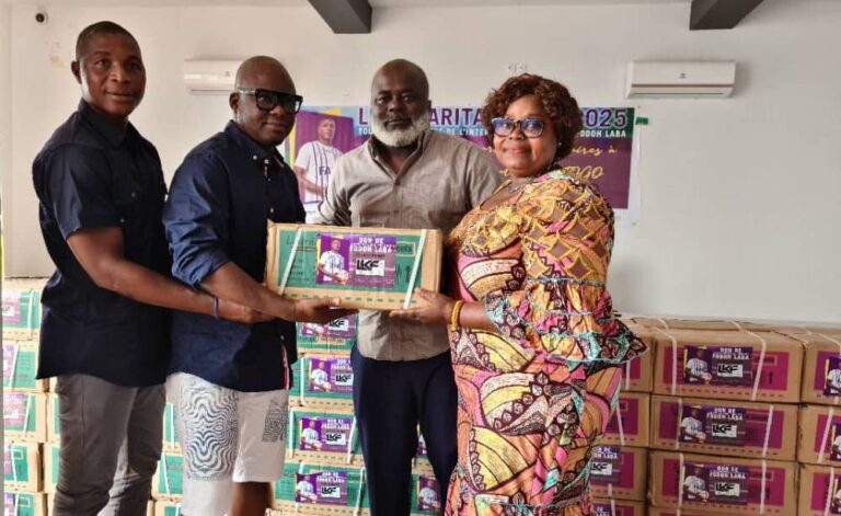 LKF9 Caritas Tour 2025: Laba Kodjo Fo-doh de cœur avec les enfants démunis de 23 associations