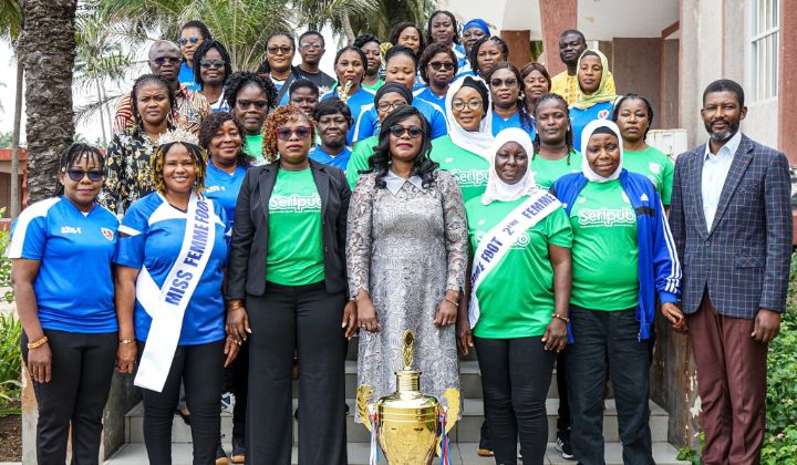 Femmes, foot et santé : le ballon rond rime avec bien-être au Togo même jusqu’à 72 ans