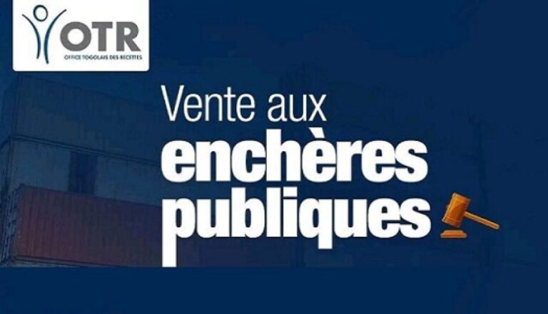Vente aux enchères publiques ce 24 octobre à la Division des Opérations Douanières des Plateaux