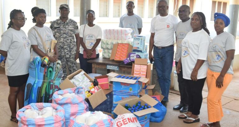 Jubilé d’argent de la chorale les Chérubins : un acte de solidarité et de compassion posé au Cabano du CHU-SO
