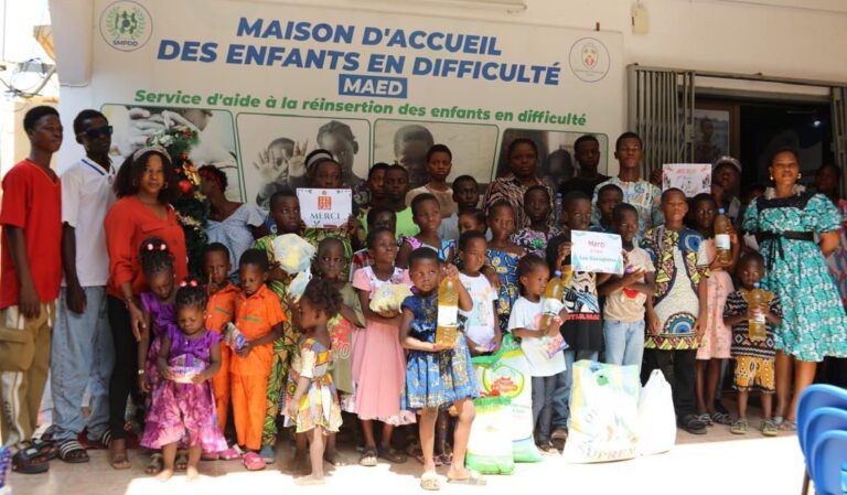 MAED offre un Noël de solidarité aux enfants vulnérables