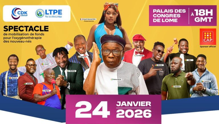 Spectacle humoristique solidaire « Bonne Année 2026 » le 24 janvier : le rire pour sauver des vies