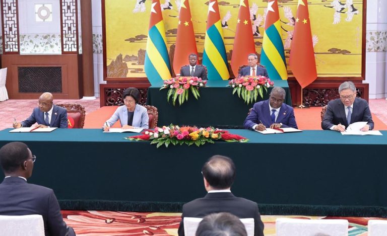 Togo-Chine : 13 accords pour un partenariat stratégique renforcé
